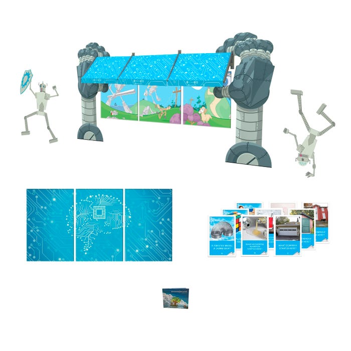 Inventionland Robot Tech Bar Deluxe Starter Kit For One Innovation Lab Level 2