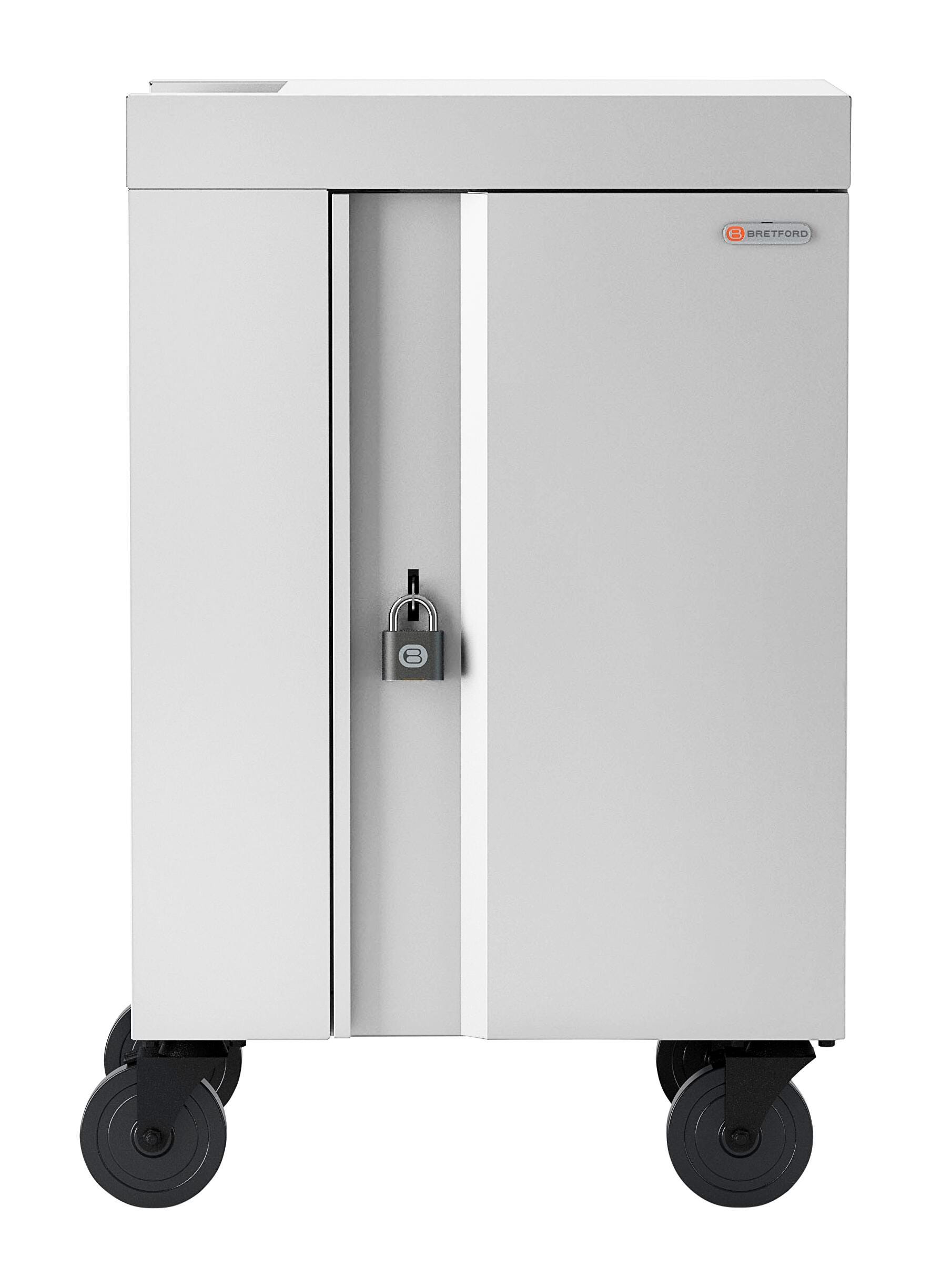 Bretford CUBE Cart Mini Pre-Wired, 20 USB-C Power Adapters 4001946