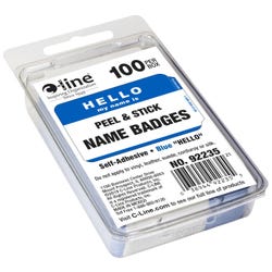 Name Badge Labels, Item Number 1597246