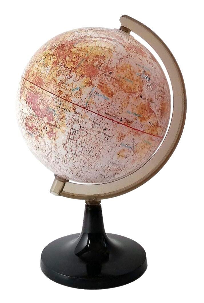Image for United Scientific Moon Globe, 5-1/2 Inch Diameter from School Specialty