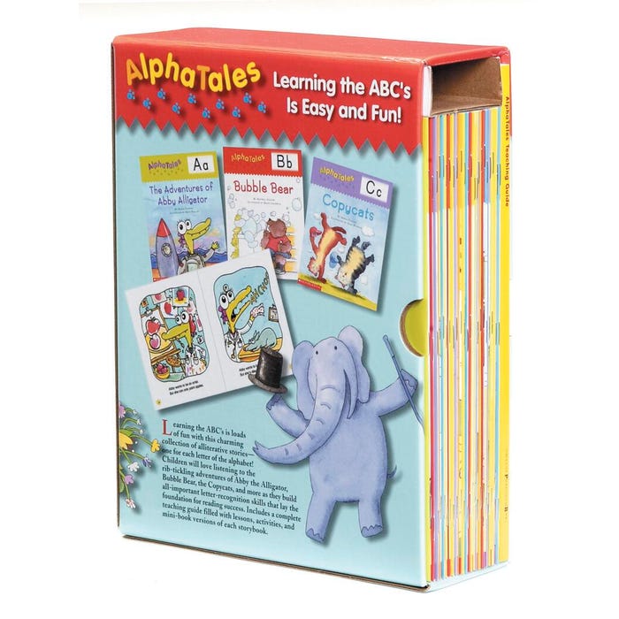 Scholastic AlphaTales Learning Library Box Set