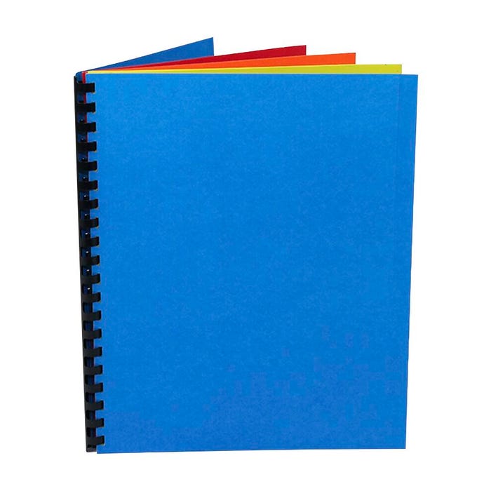 Oxford Multi-Pocket Portfolio, 8-1/2 x 11 Inches, 8 Pocket, Assorted Colors with Colored Pockets
