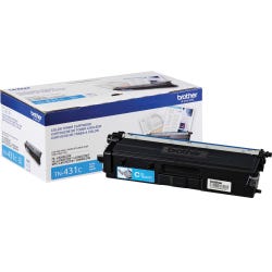 Brother Ink Toner Cartridge, TN431C, Cyan