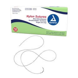 Pocket Nurse Suture Thread with Needle, 4-0