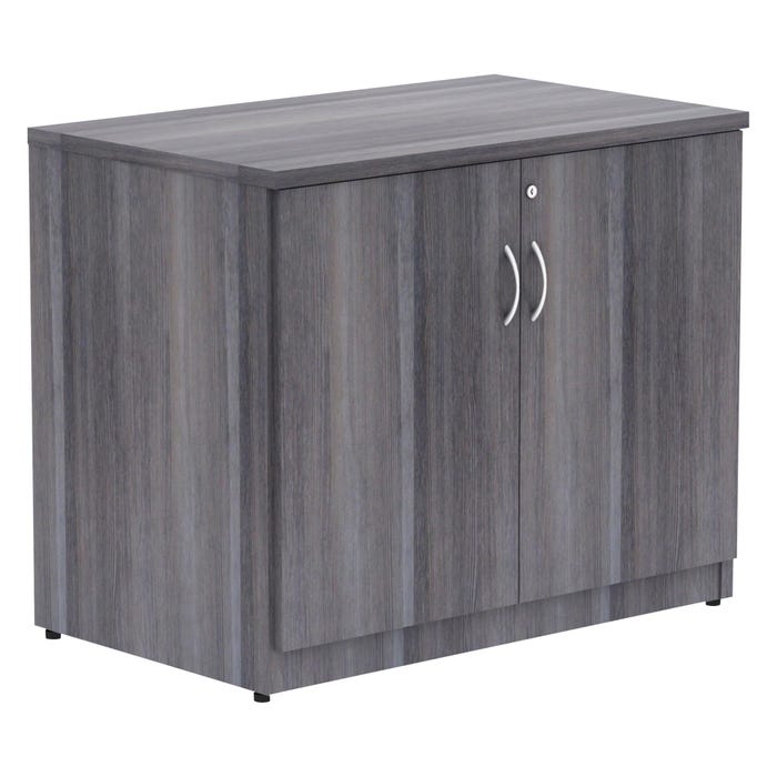 Classroom Select 2-door Storage Cabinet, 36 x 22-1/2 x 29-1/2 Inches, Weathered Charcoal Color