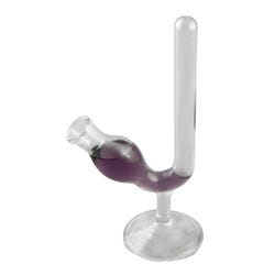 Ginsberg Scientific Footed Bulb Fermentation Tube, 12 mm Dia x 100 mm Evolution Tube, Flint Glass 587217
