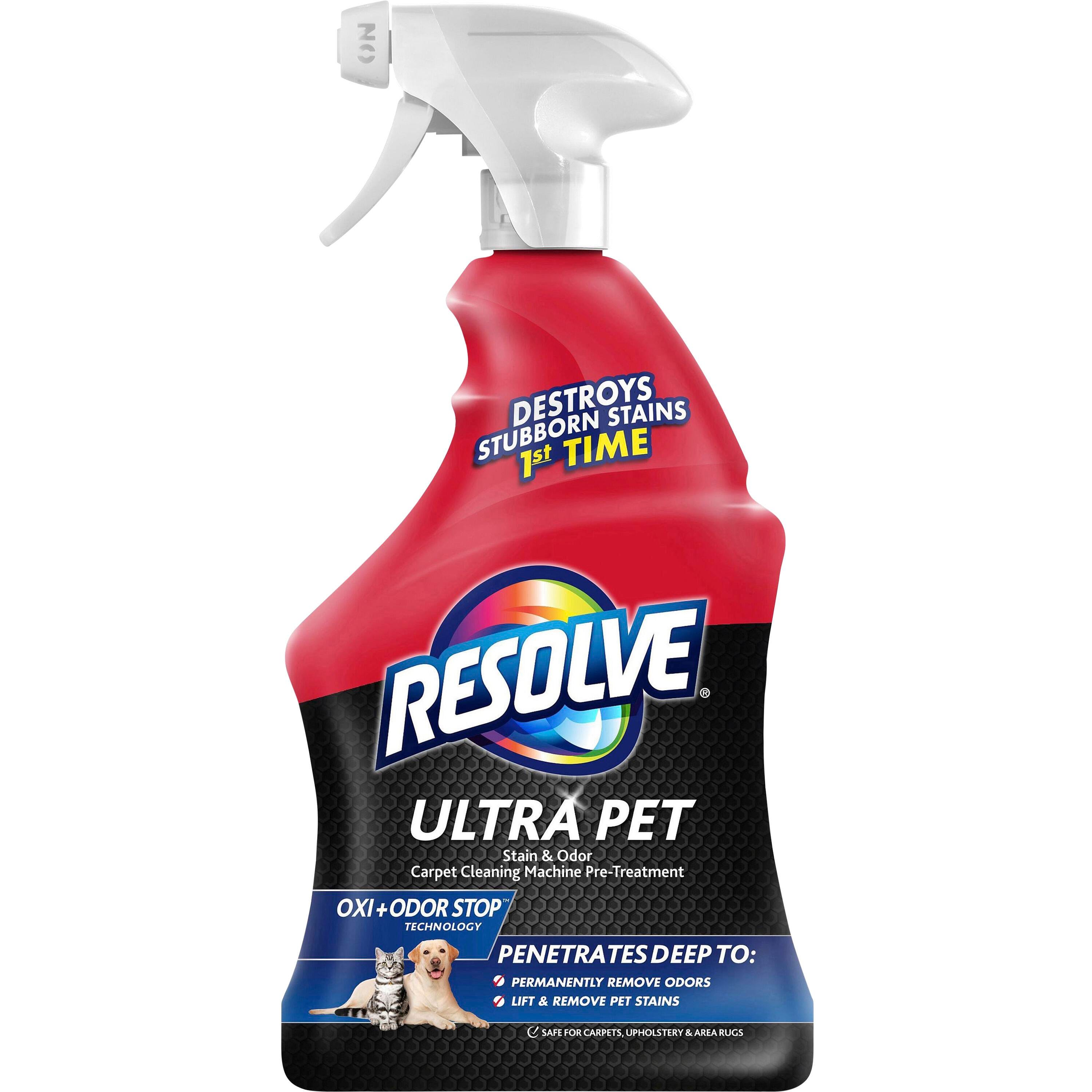 Resolve Ultra Stain and Odor Remover, 32 Fluid Ounces, Item Number 2007332