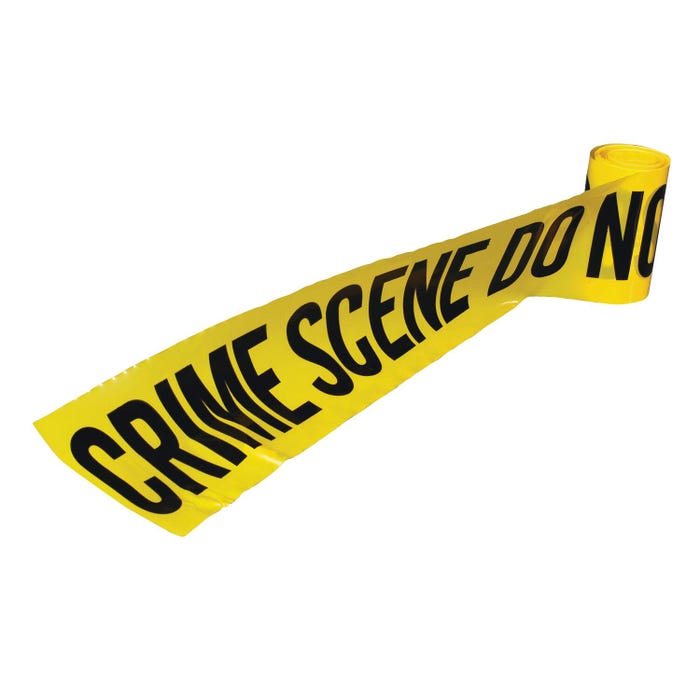 NeoSCI Crime Scene Tape, 100 Feet, Yellow