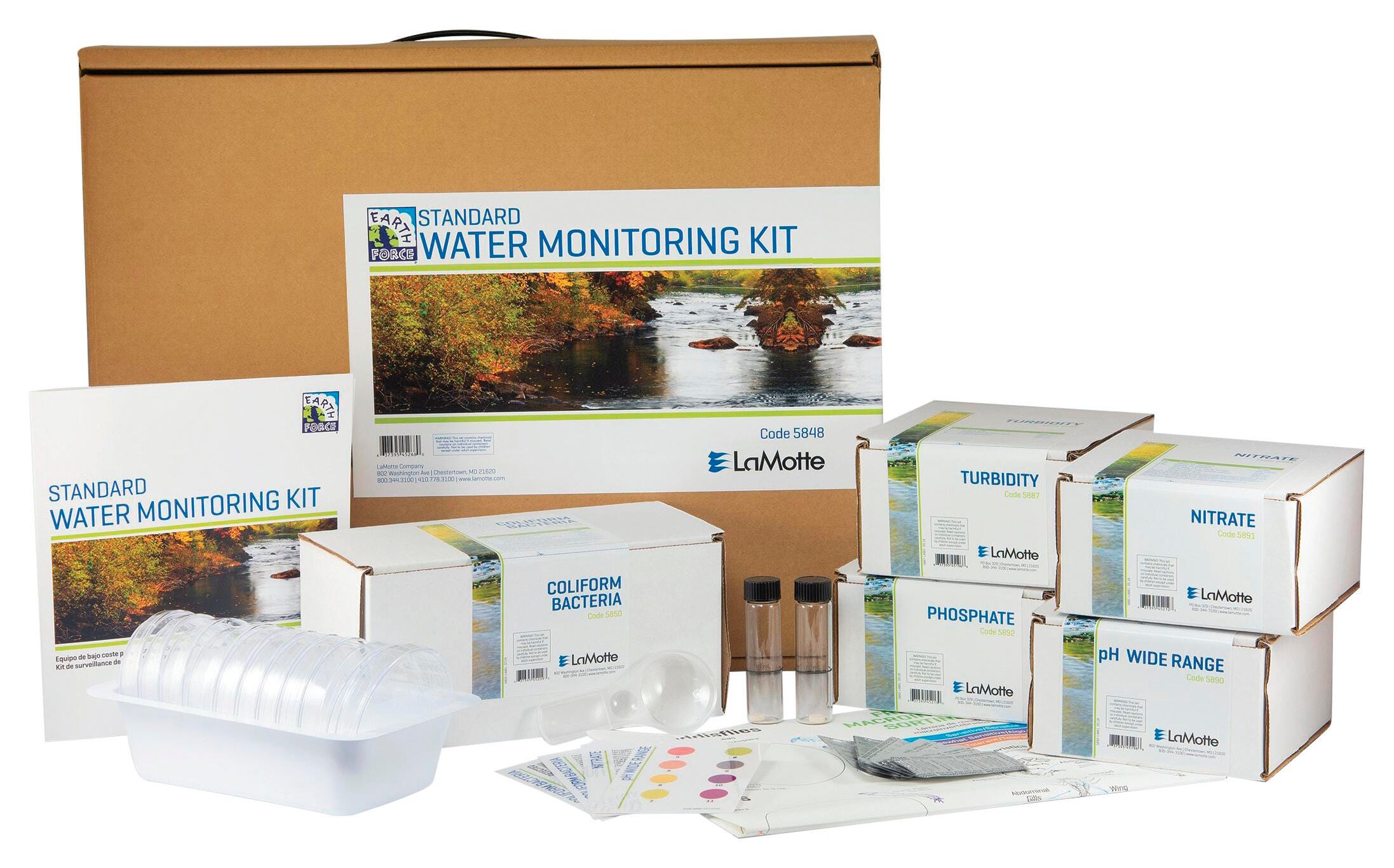 LaMotte GREEN Standard Water Monitoring Kit 576877