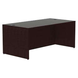 Classroom Select Laminate Rectangular Desk Shell, 70-7/8 x 35-5/8 x 29-1/2 Inches, Espresso 2025050