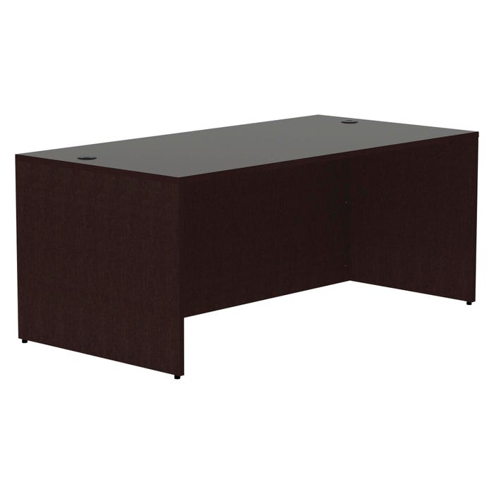 Classroom Select Laminate Rectangular Desk Shell, 70-7/8 x 35-5/8 x 29-1/2 Inches, Espresso