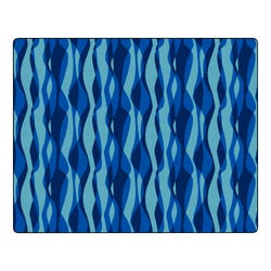 Childcraft Waves Carpet, Rectangle 4002085