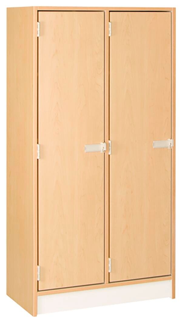 Stevens I.D. Systems 1-Shelf Double Door Locker, 30-1/4 x 18 x 59 Inches 4001328