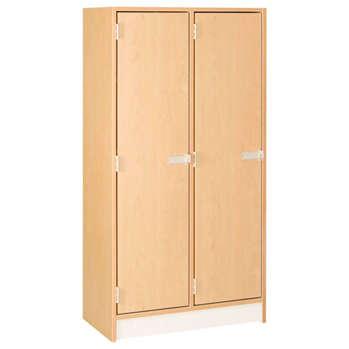 Stevens I.D. Systems 1-Shelf Double Door Locker, 30-1/4 x 18 x 59 Inches