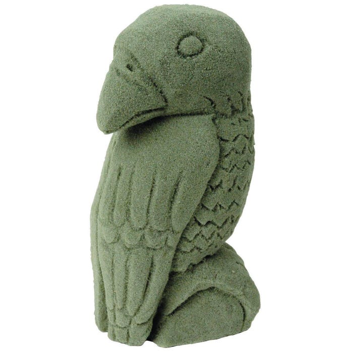 FloraCraft DryFoM Foam Carving Block, 2-4/5 x 3-4/5 x 7-4/5 Inches, Green, Pack of 20