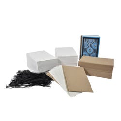 Sax Spiralbound Sketchbook and Journal Making Kit, 1090 Pieces 404154