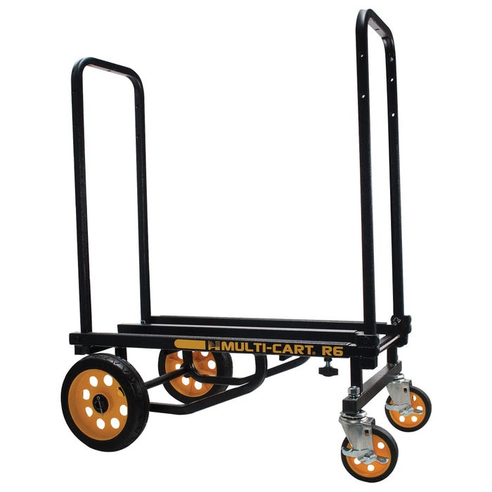Advantus 8-in-1 Multi-Cart Hand Truck, 17-1/2 x 42-1/2 x 33-5/8 Inches, 500 Pounds, Black, 2-Wheel