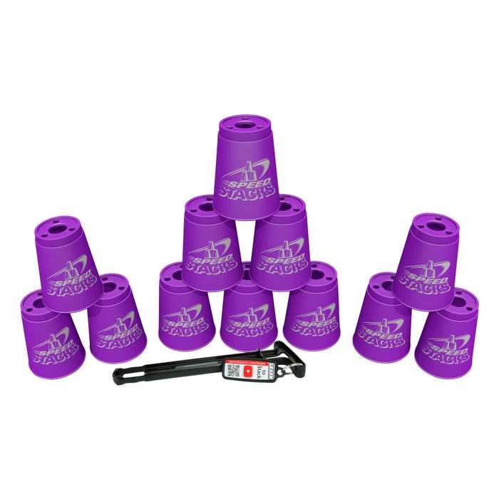 Speed Stacks Cups, Royal Purple, Set of 12