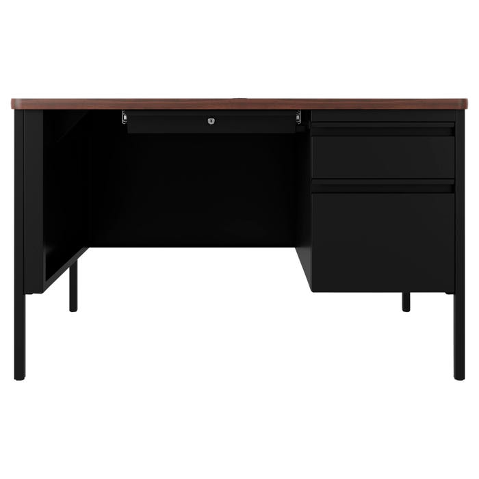 Classroom Select Single Pedestal Teacher's Desk, 48 x 30 x 29-1/2 Inches