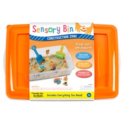 Creativity for Kids Sensory Bin, Construction Zone, Item Number 2088882