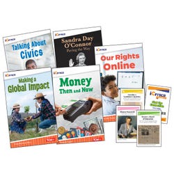 Teacher Created Materials Community & Social Awareness Book Set and Game Cards, Grade 5, Item Number 2097292