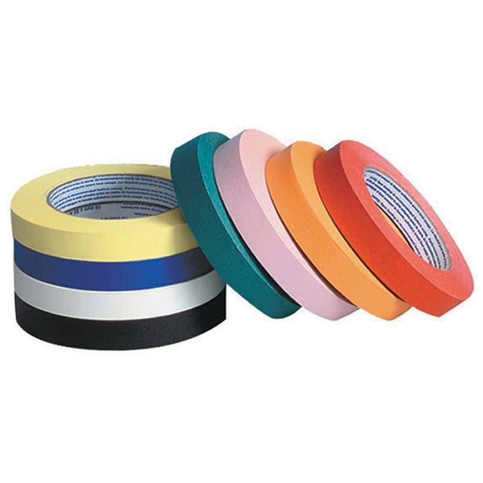 Creativity Street Masking Tape Set, 1 Inch x 60 Yards, Assorted Colors, Set of 8