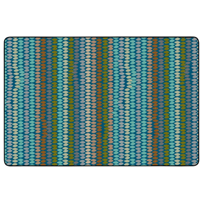 Childcraft Cobblestone Stripe Carpet, Rectangle