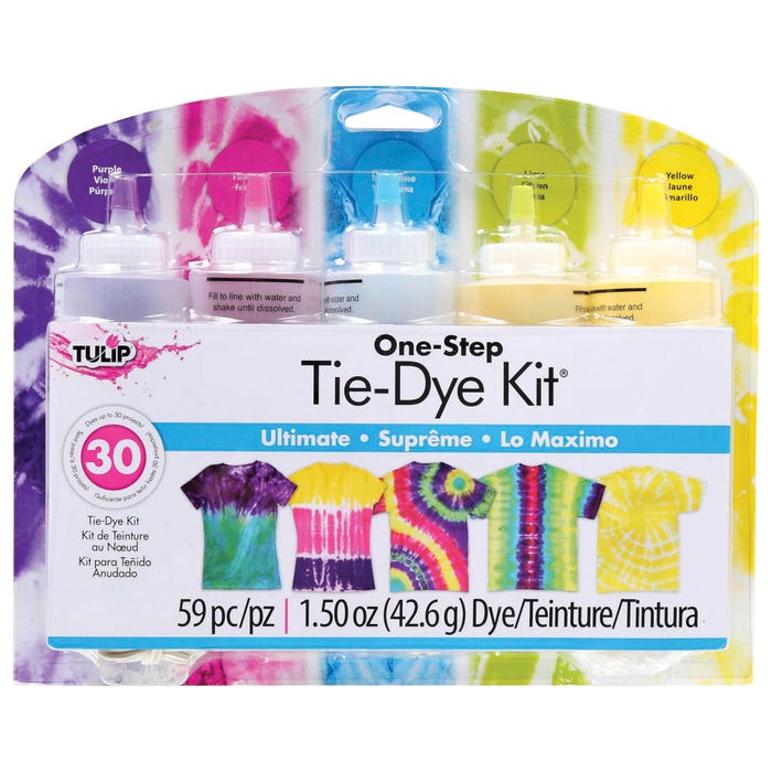 Tulip One-Step Tie-Dye Kit, Assorted Ultimate Colors