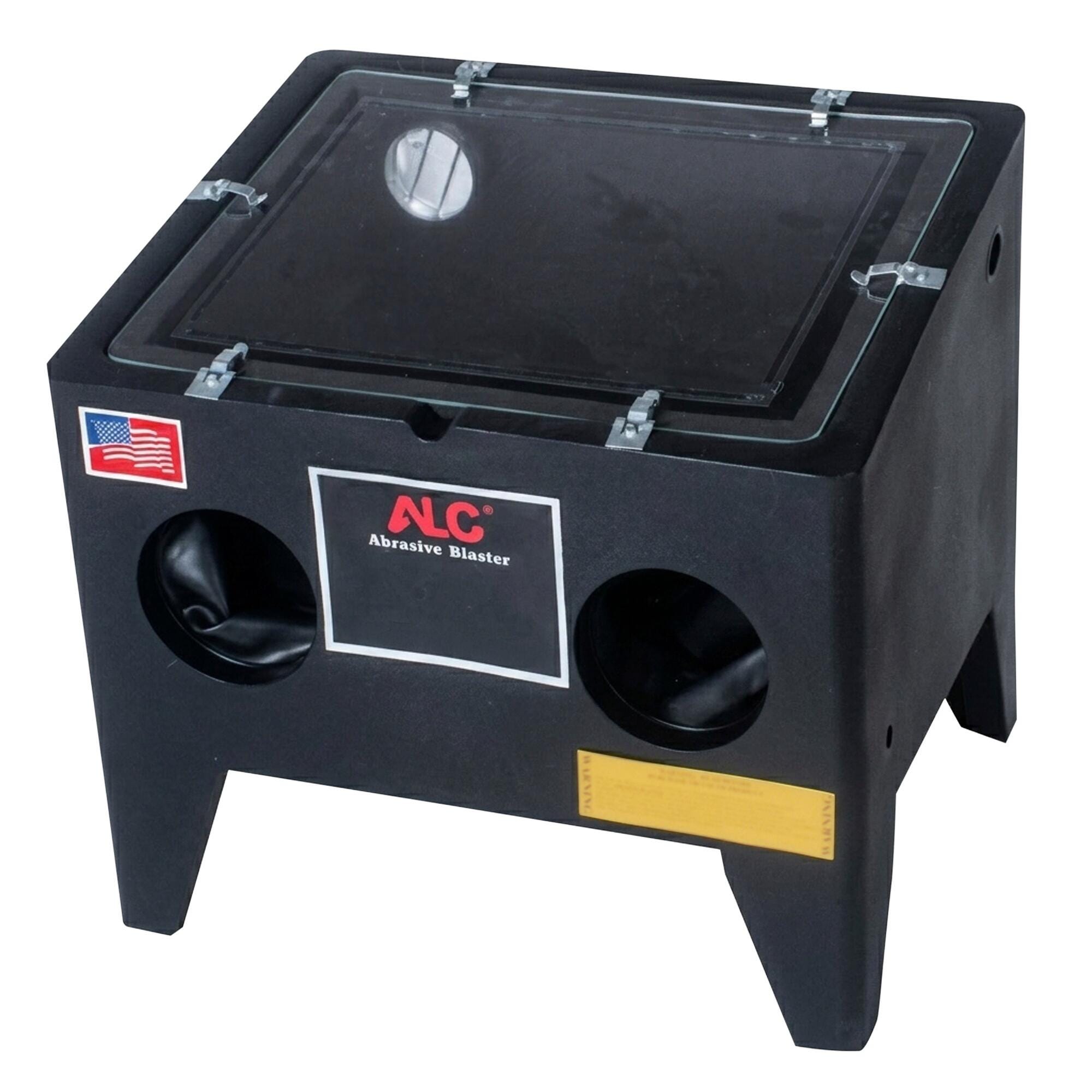 ALC Polymer Benchtop Cabinet Blaster with Trigger Gun, 23 x 19 Inches
