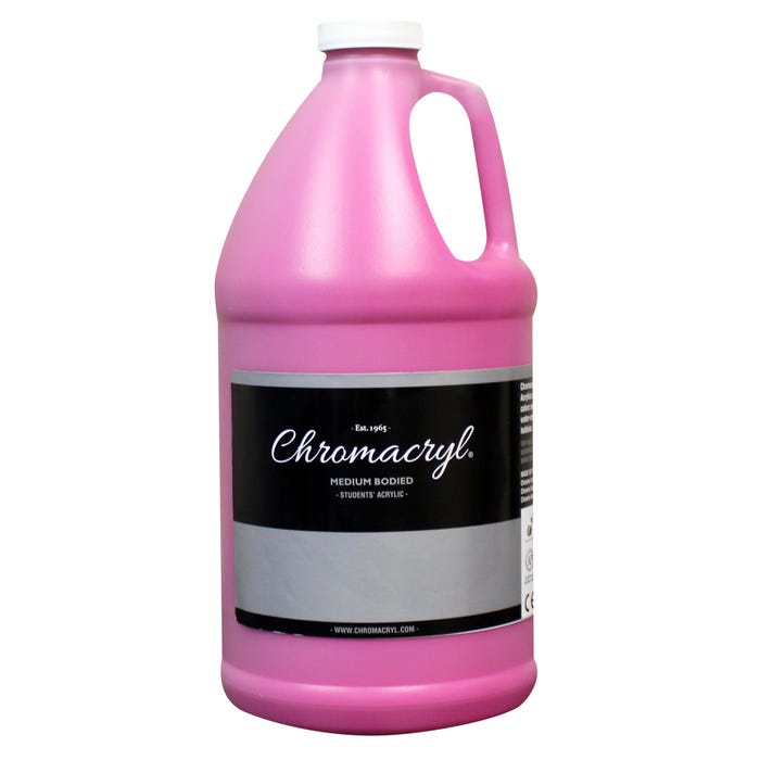 Chromacryl Students' Acrylics, Magenta, Half Gallon