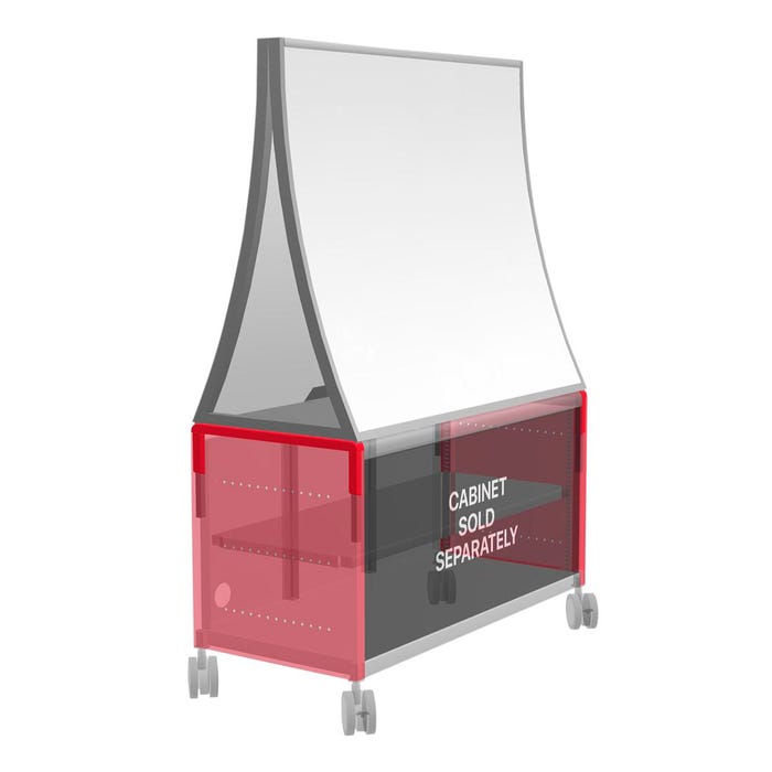 Classroom Select Geode Series Dry Erase Noteboard, Triple Wide