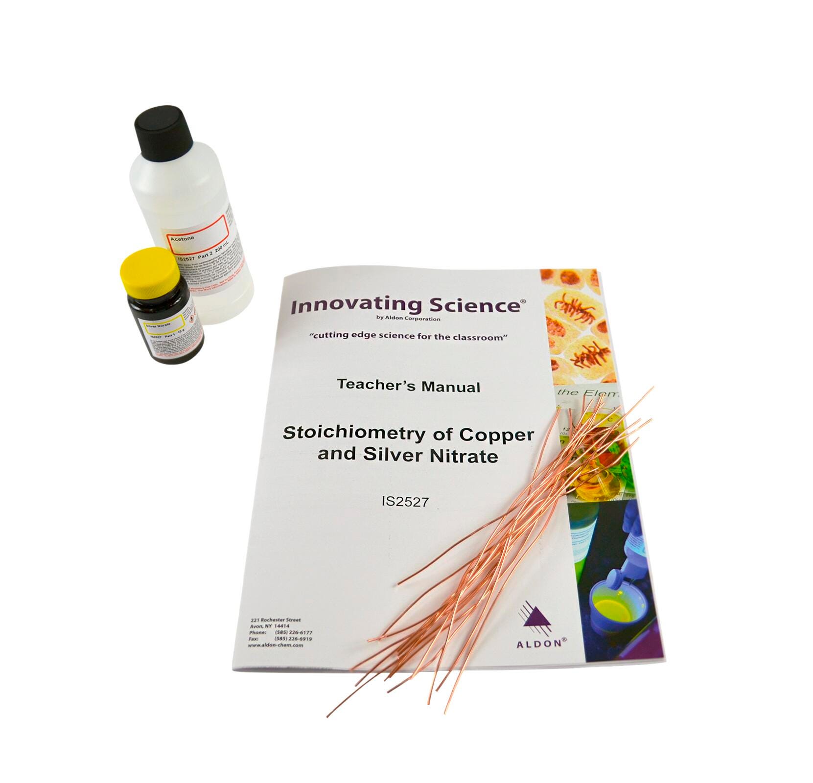 Image for Innovating Science Stoichiometry of Copper and Silver Nitrate from School Specialty