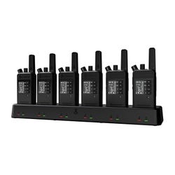 Cobra Performa 450 2-Way LMR Radio with LCD Screen, 6-Channels, Programmed, Pack of 6 2163063