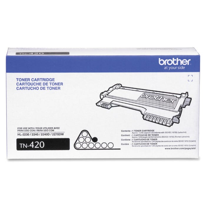 Brother TN420 Ink Toner Cartridge, Black