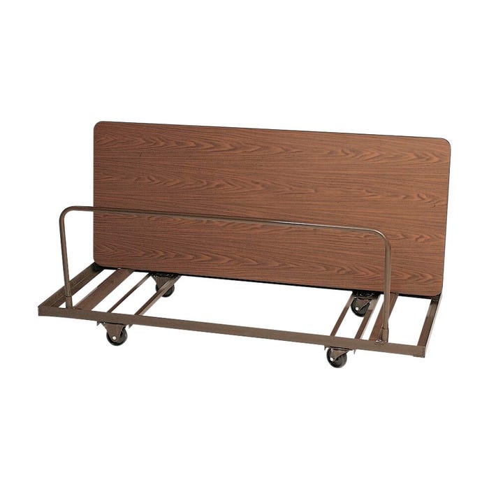 Correll Folding Table Truck-Edge Stacking