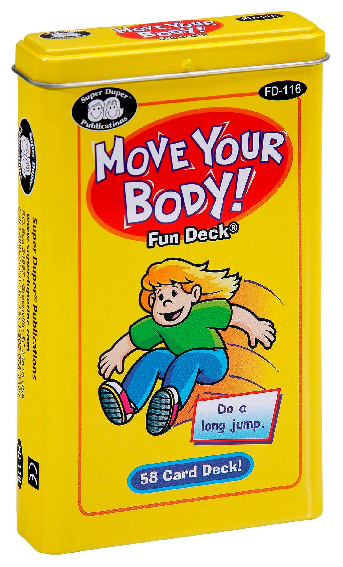 Super Duper Move Your Body Fun Deck, Item Number 2092085