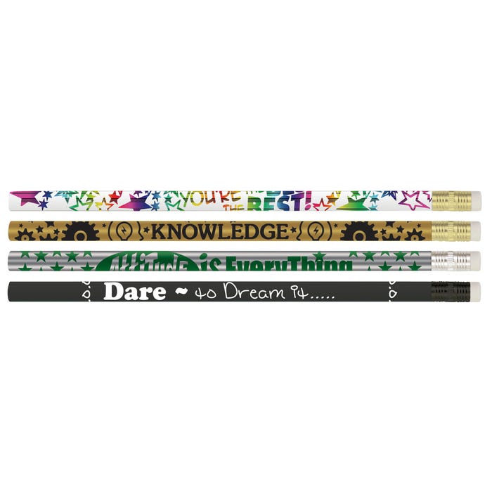 Musgrave Pencil Co. Motivate Pencil Mix, Assorted Colors, Pack of 144