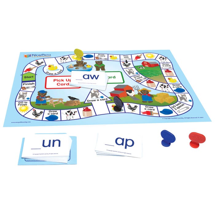 NewPath Learning Word Families Learning Center Game
