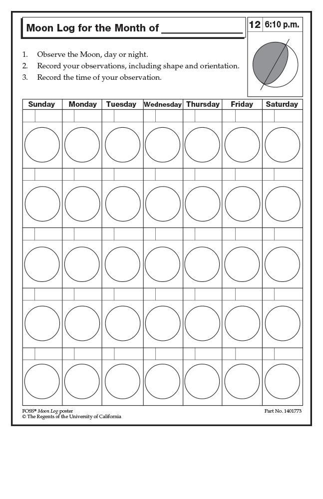 FOSS Moon Log Poster 1401773