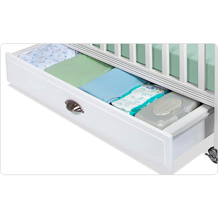Foundations EZ Store Drawer with Magnasafe Latch, 36 x 23 x 5 Inches, White