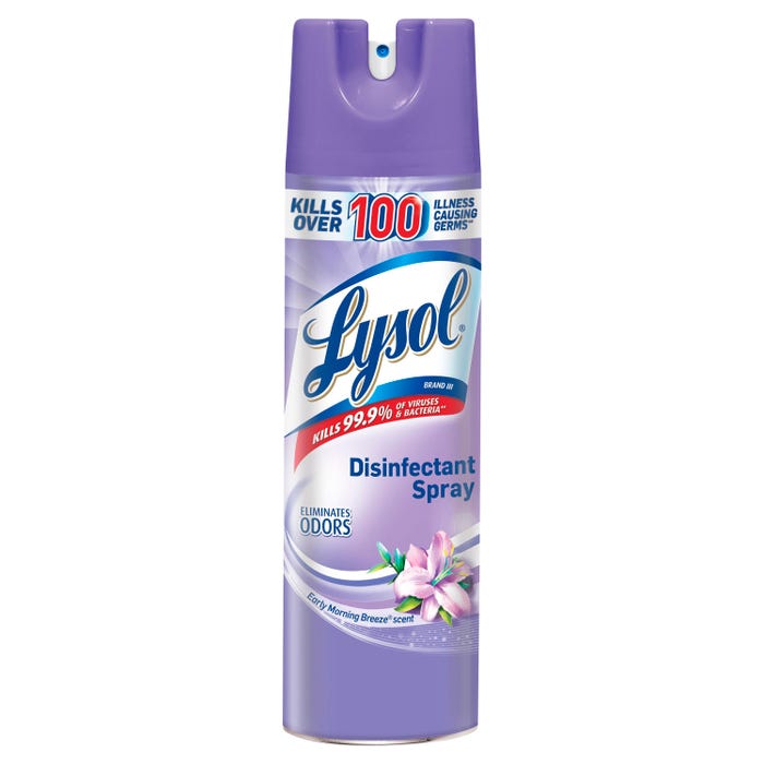 Lysol Breeze Disinfectant Spray, Early Morning Breeze, 19 Ounces