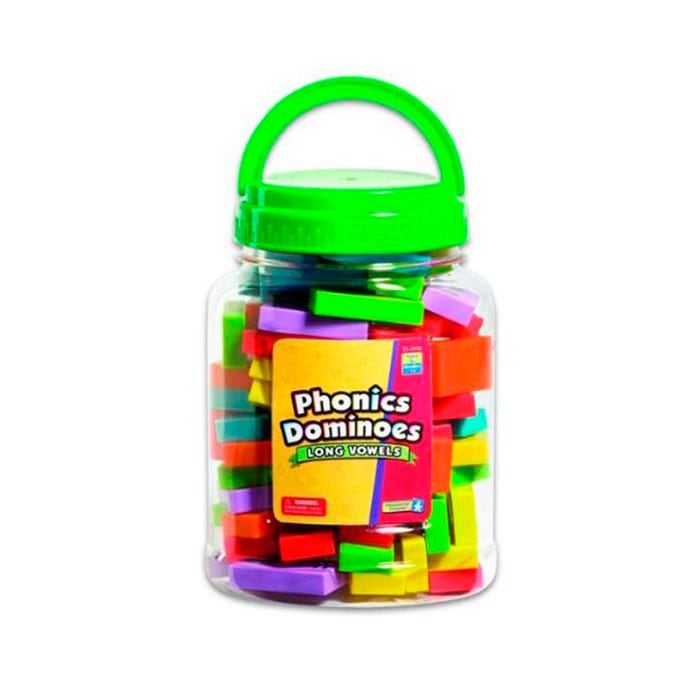 Educational Insights Long Vowels Phonics Dominoes, 84 Pieces