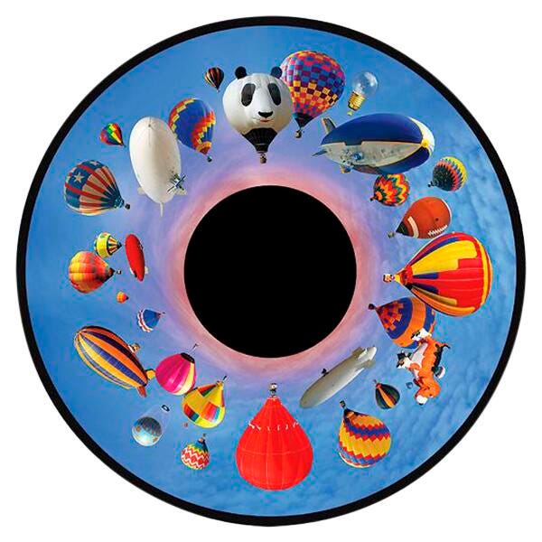 Image for Optikinetics 6-Inch Effect Wheel, Balloon Festival from School Specialty