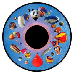 Image for Optikinetics 6-Inch Effect Wheel, Balloon Festival from School Specialty