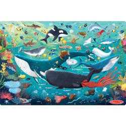 Melissa & Doug Underwater Environment Floor Puzzle, 24 x 36 Inches