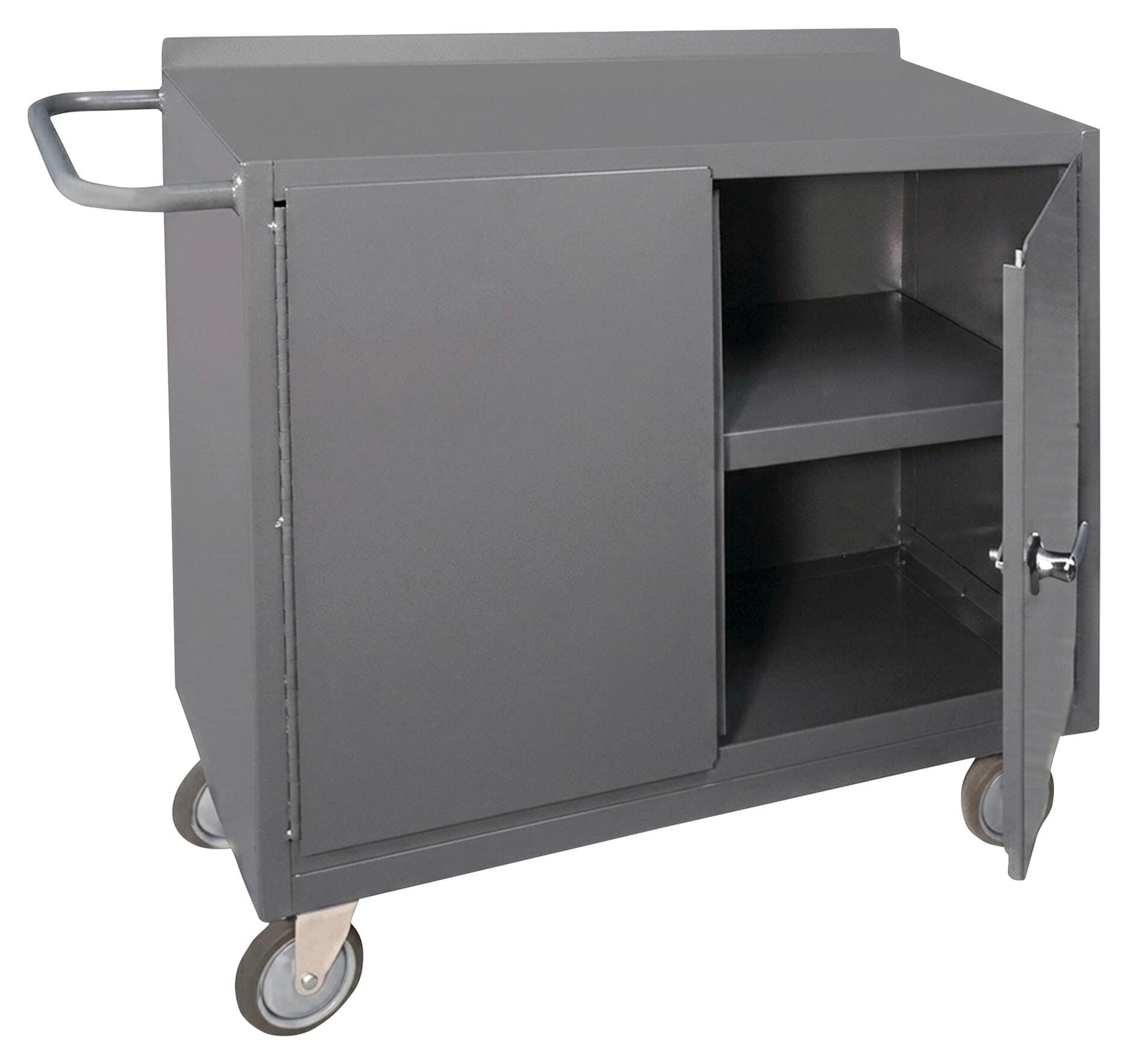 Grainger Steel Top Mobile Cabinet Work Bench
