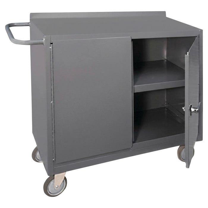 Grainger Steel Top Mobile Cabinet Work Bench