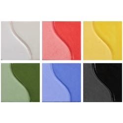 Sax Underglaze Set, 1 Pint Containers, Assorted Colors, Set of 6 2003169