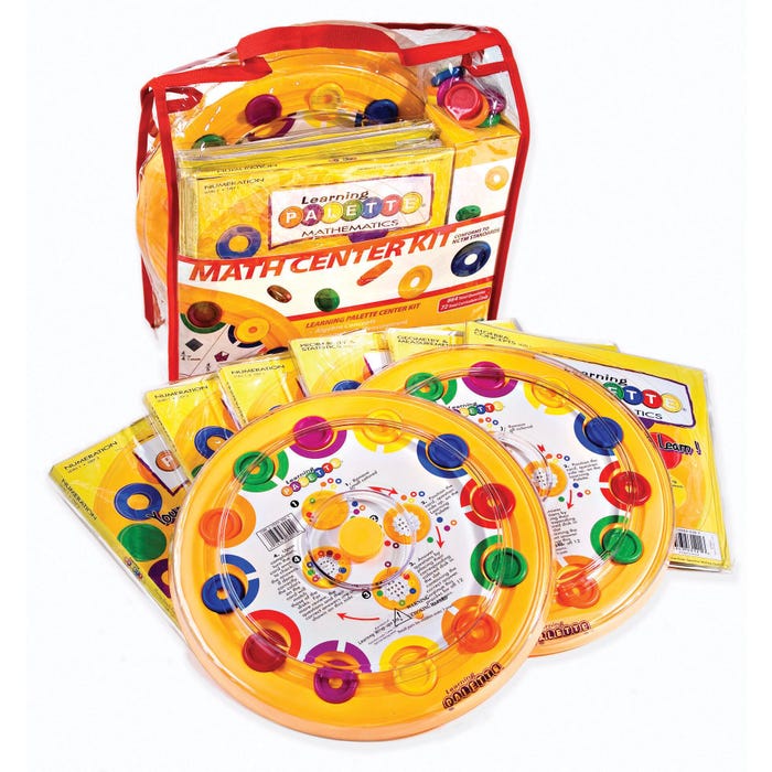 Learning Wrap-Ups Math Learning Palette 2 Base Center Kit, Grade 4
