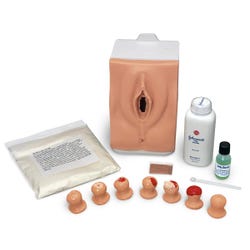 Life/form Cervical Exam and Pap Smear Test Trainer, Light